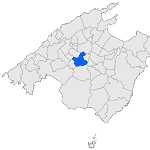 Property for sale in Sencelles Majorca Map
